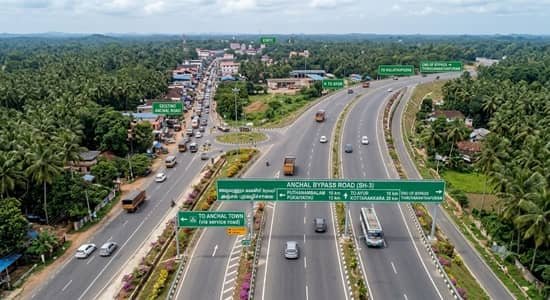 Anchal Bypass Road Anchal